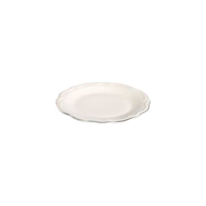 Jedálenská súprava 24 ks biela/strieborná/porcelán