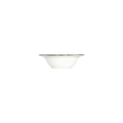 Jedálenská súprava 24 ks biela/zelená/porcelán
