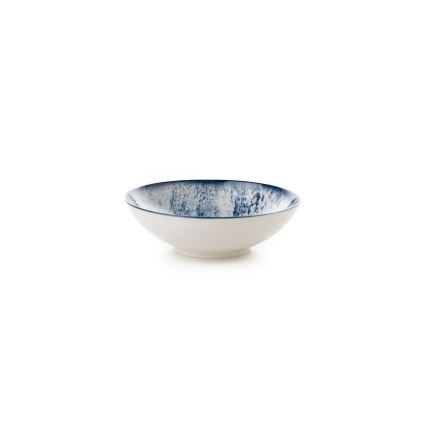 Jedálenská súprava 24 ks modrá/porcelán