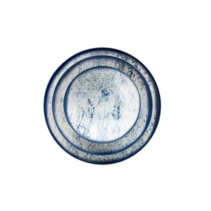 Jedálenská súprava 24 ks modrá/porcelán