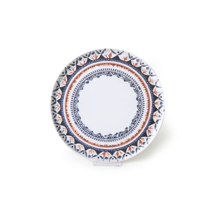 Jedálenská súprava 24 ks pestrofarebná/kamenina