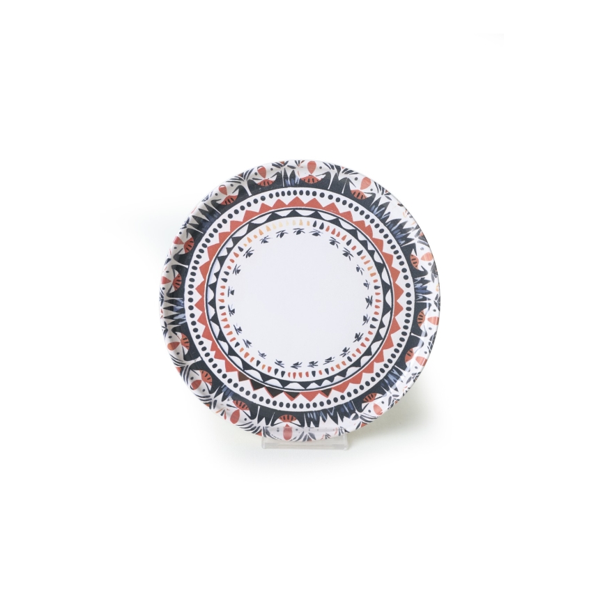 Jedálenská súprava 24 ks pestrofarebná/kamenina