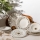 Jedálenská súprava 24 ks pestrofarebná/porcelán