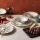 Jedálenská súprava 24 ks pestrofarebná/porcelán