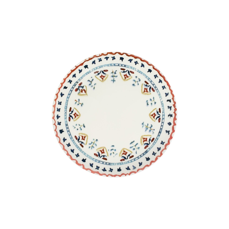 Jedálenská súprava 24 ks pestrofarebná/porcelán