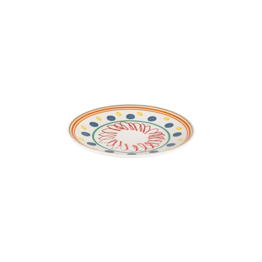 Jedálenská súprava 24 ks pestrofarebná/porcelán