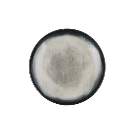 Jedálenská súprava 26 ks modrá/hnedá/porcelán