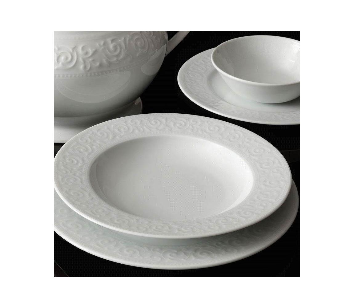 Jedálenská súprava 53 ks biela/porcelán 710KTP2789