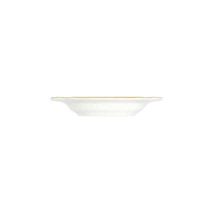 Jedálenská súprava 53 ks biela/zlatá/porcelán
