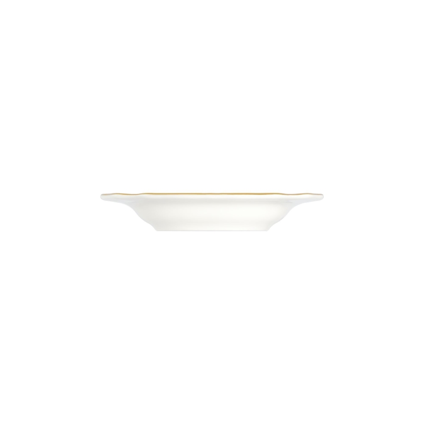 Jedálenská súprava 53 ks biela/zlatá/porcelán