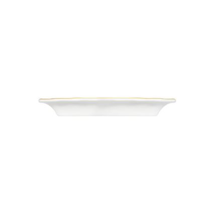Jedálenská súprava 53 ks biela/zlatá/porcelán