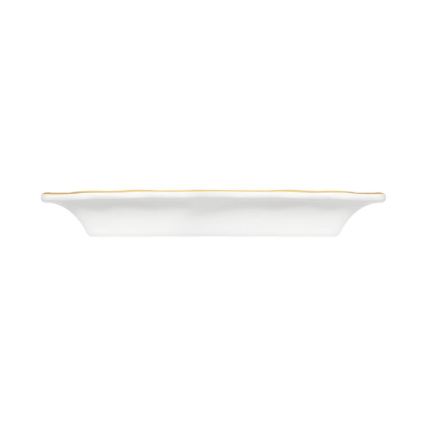 Jedálenská súprava 53 ks biela/zlatá/porcelán