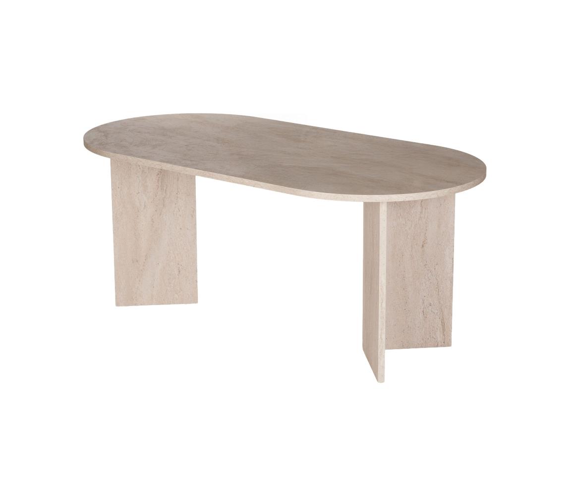 Jedálenský stôl NEL 180x90 cm béžový 353NRD1123