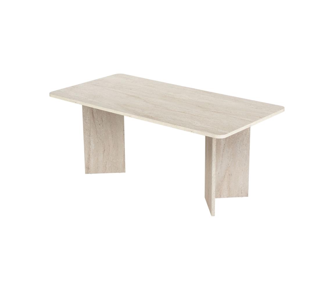 Jedálenský stôl NEL 180x90 cm béžový 353NRD1130
