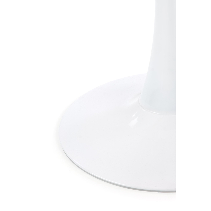 Jedálenský stôl PACIS dekor biely mramor/biela