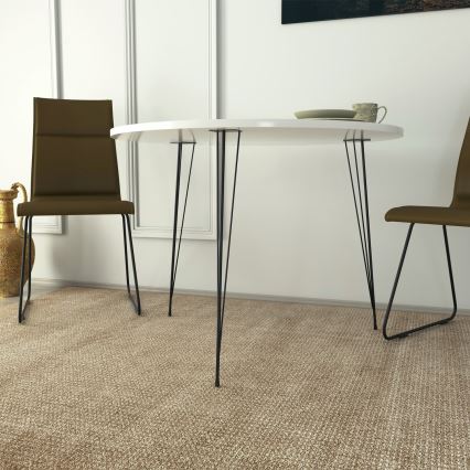 Jedálenský stôl SANDALF 75x90 cm biela