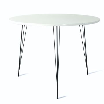 Jedálenský stôl SANDALF 75x90 cm biela