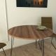 Jedálenský stôl SANDALF 75x90 cm hnedá