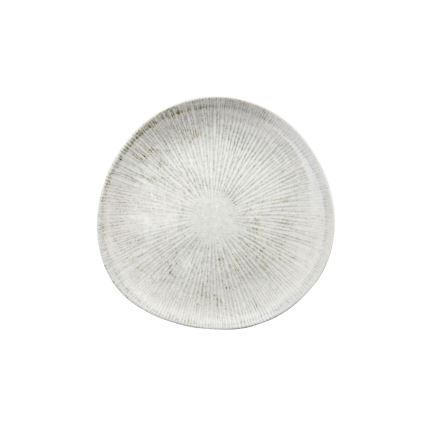 Jedálna sada 24 ks sivá/porcelán