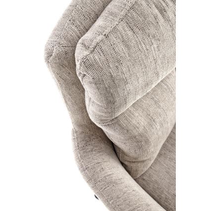 Jedálna stolička HALSA, 1 ks, béžová