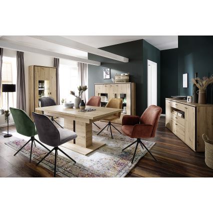 Jedálna stolička NEXORO 1 ks červená