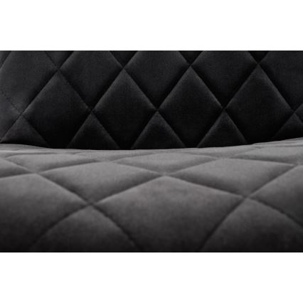 Jedálna stolička ORIS, 1 ks, čierna