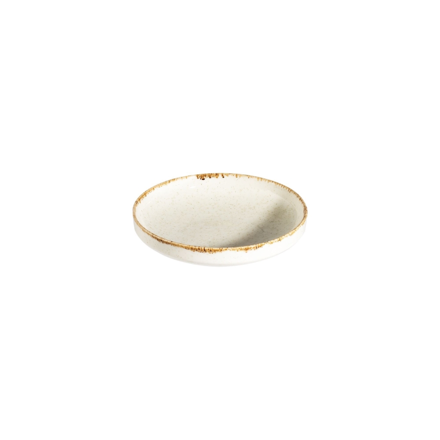 Jedálna súprava 24 ks biela/béžová/porcelán