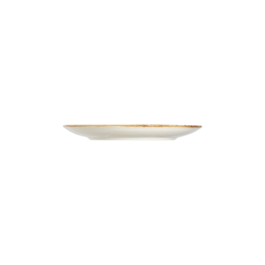Jedálna súprava 24 ks biela/béžová/porcelán