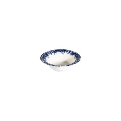 Jedálna súprava 24 ks biela/modrá/porcelán