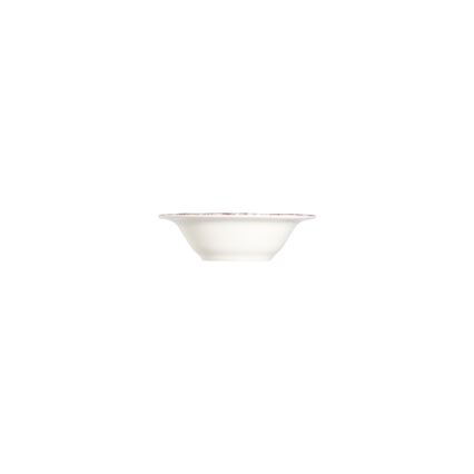 Jedálna súprava 24 ks biela/ružová/porcelán