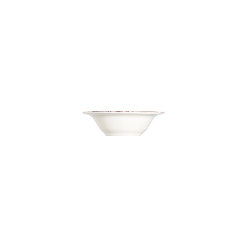 Jedálna súprava 24 ks biela/ružová/porcelán