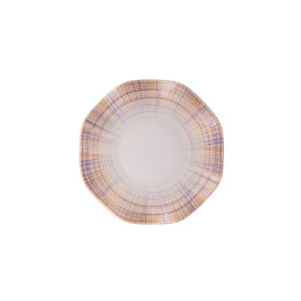 Jedálna súprava 24 ks, oranžová/porcelán