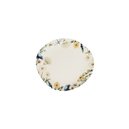 Jedálna súprava 24 ks pestrofarebná/modrá/porcelán