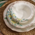 Jedálna súprava 24 ks pestrofarebná/porcelán