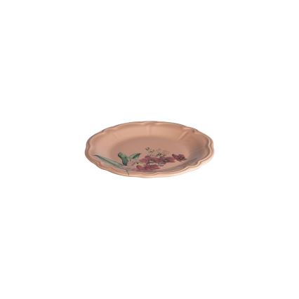 Jedálna súprava 27 ks ružová/biela/porcelán