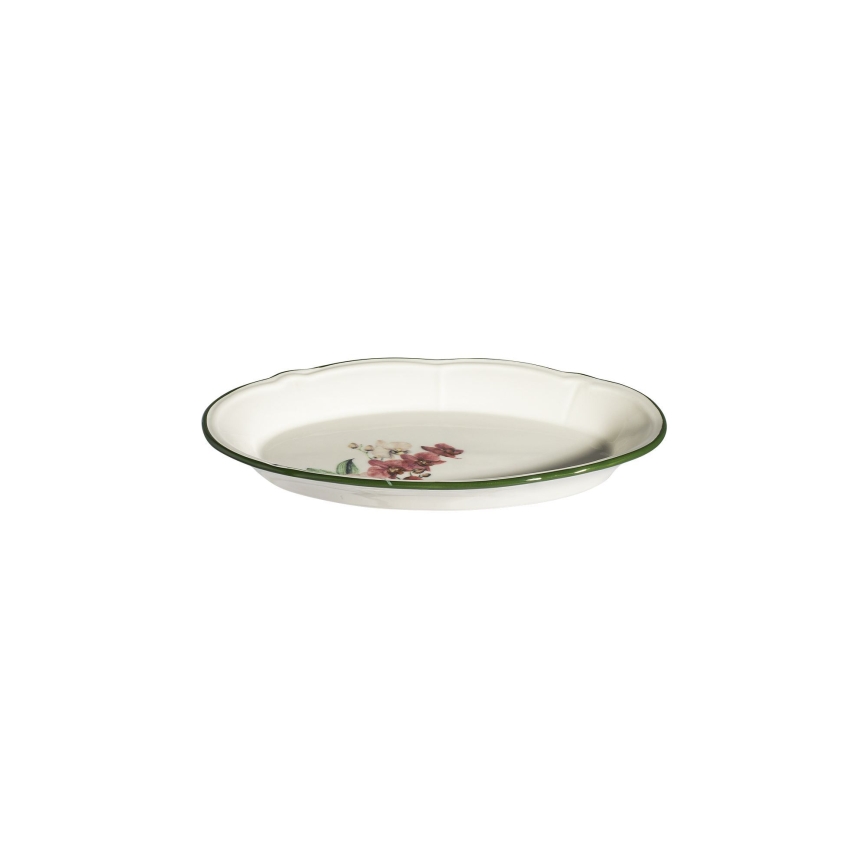 Jedálna súprava 27 ks ružová/biela/porcelán
