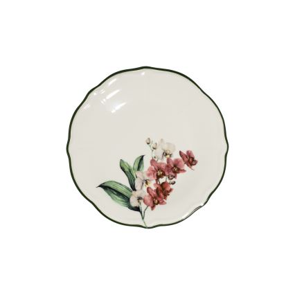 Jedálna súprava 27 ks ružová/biela/porcelán