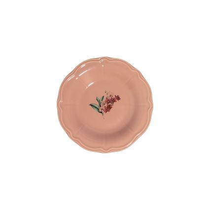 Jedálna súprava 27 ks ružová/biela/porcelán