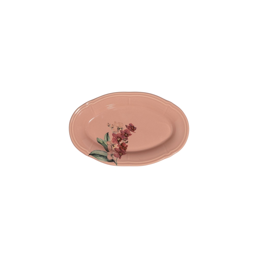 Jedálna súprava 27 ks ružová/biela/porcelán