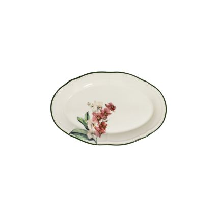 Jedálna súprava 27 ks ružová/biela/porcelán