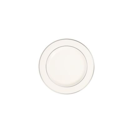 Jedálna súprava 53 ks krémová/strieborná/porcelán