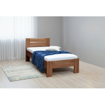 Jednolôžková posteľ AMBER 90x200 cm slivka