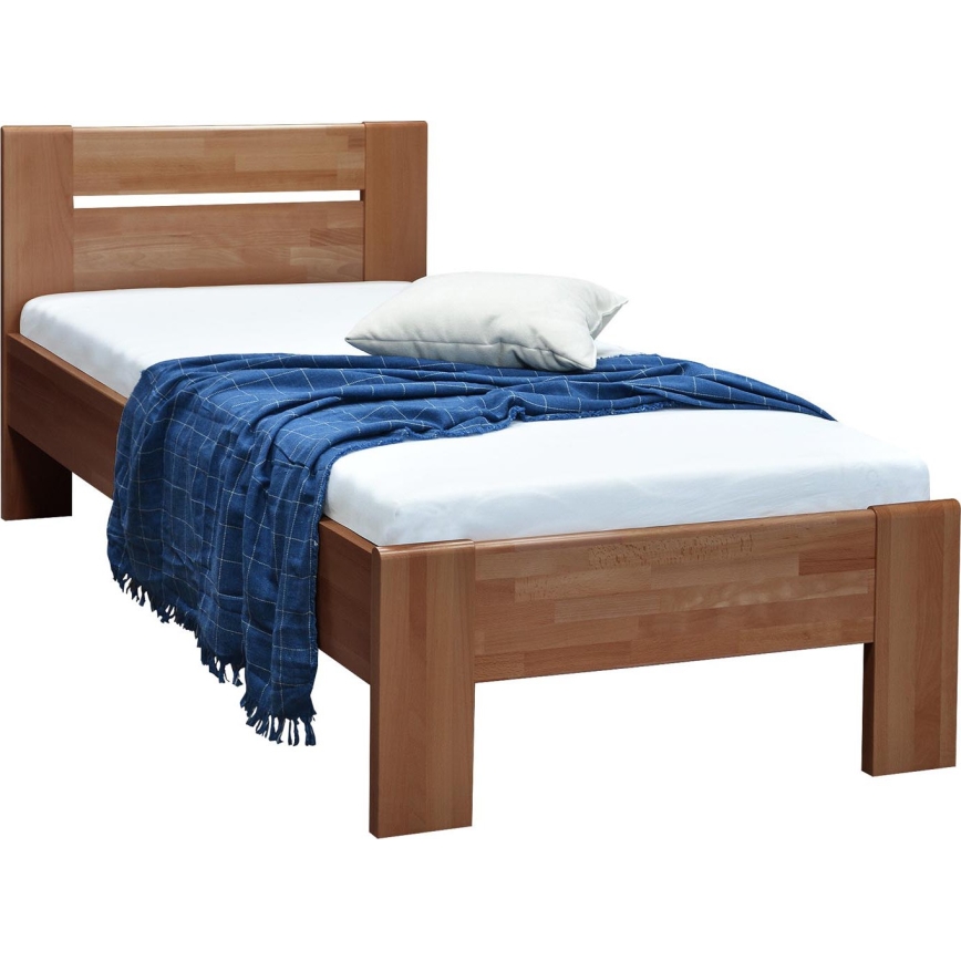 Jednolôžková posteľ AMBER 90x200 cm slivka