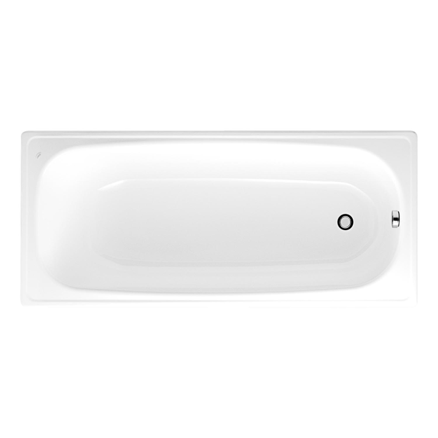 JIKA H2340600000001 - Vaňa RIGA 160x70 oceľ/biela