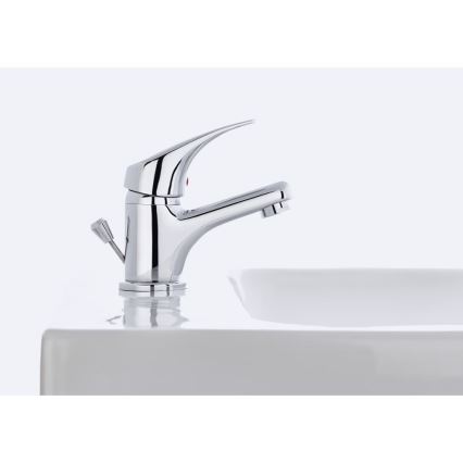 JIKA H3111N10041111 - Umývadlová batéria + výpust s prepadom TALAS 12,3 cm lesklý chróm