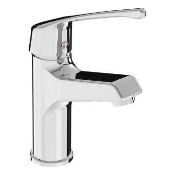 JIKA H3111W10045101 - Umývadlová batéria s lekárskou pákou CUBE 16,4 cm lesklý chróm