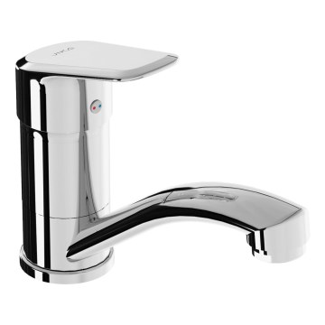 JIKA H3512E10042201 - Drezová batéria LYRA 14,3 cm lesklý chróm