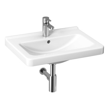 JIKA H8104240001041 - Závesné umývadlo CUBITO 65x48,5 cm keramika/biela