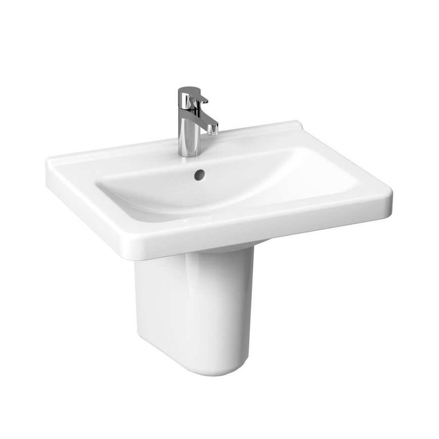 JIKA H8104240001041 - Závesné umývadlo CUBITO 65x48,5 cm keramika/biela