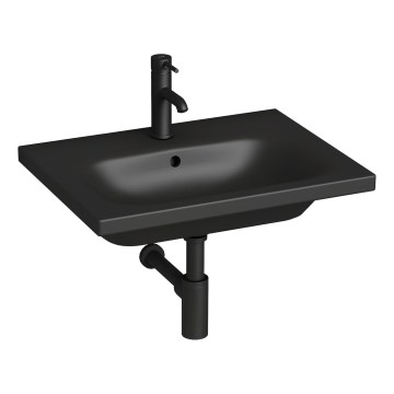 JIKA H8127137161041 - Závesné umývadlo MIO 60x45 cm keramika/matná čierna